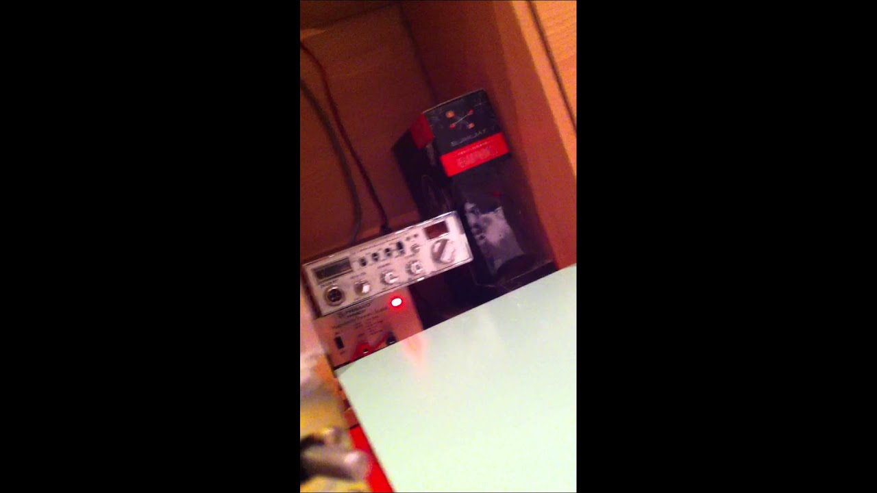 Pt 2 of fixing uniden PC 76xl taking out speaker and replaced meter