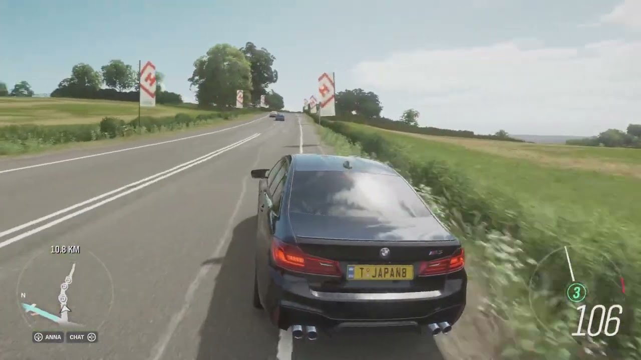Escorting President of UK with BMW M5 2018