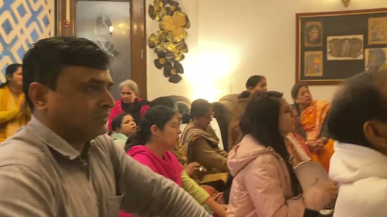 Bhajans at Kailash colony Delhi on 4 Th Jan 2026 