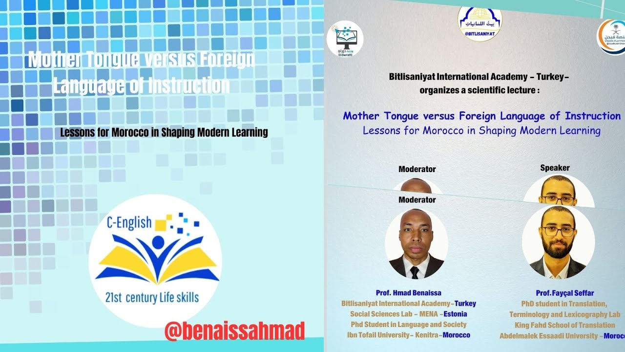 Mother Tongue versus Foreign Language of Instruction Lessons for Morocco in Shaping Modern Learning