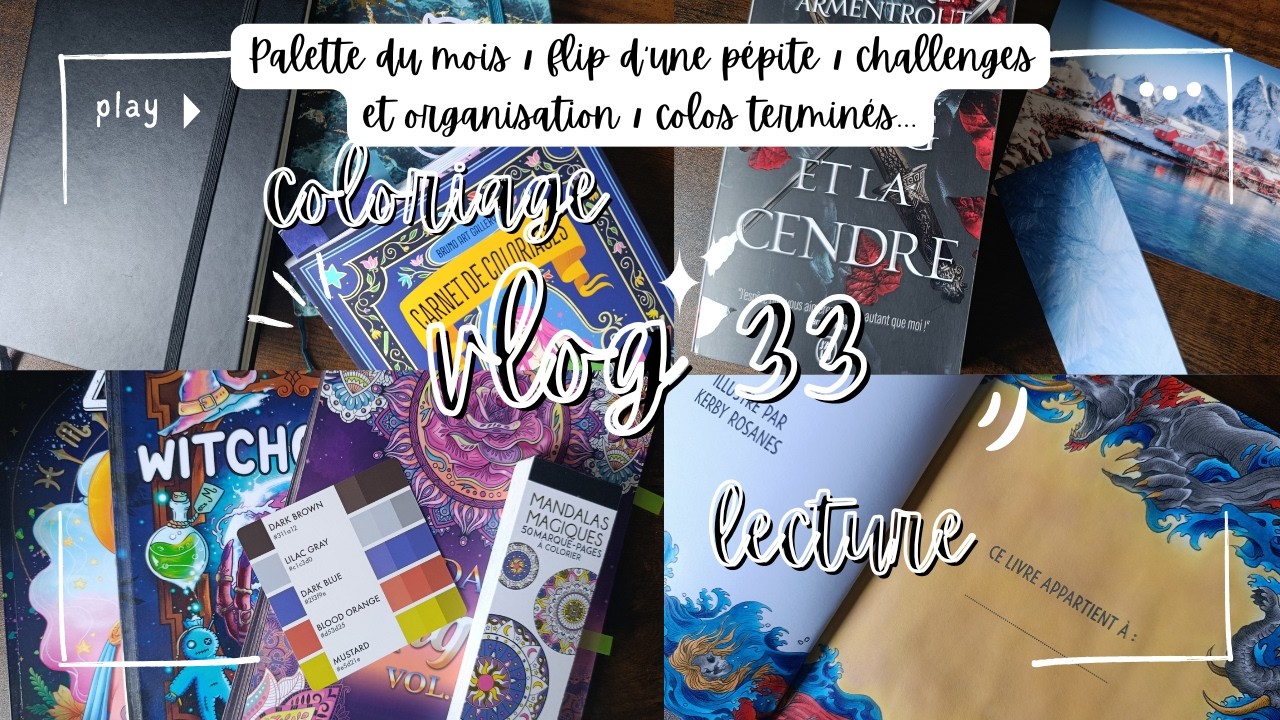 Vlog 33: On tire la palette du mois, flip d'une pépite, organisation et challenges, colos terminés..