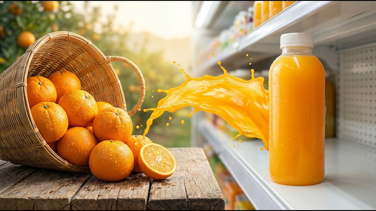 From Orange Farm to Your Glass – How Orange Juice Is Really Made