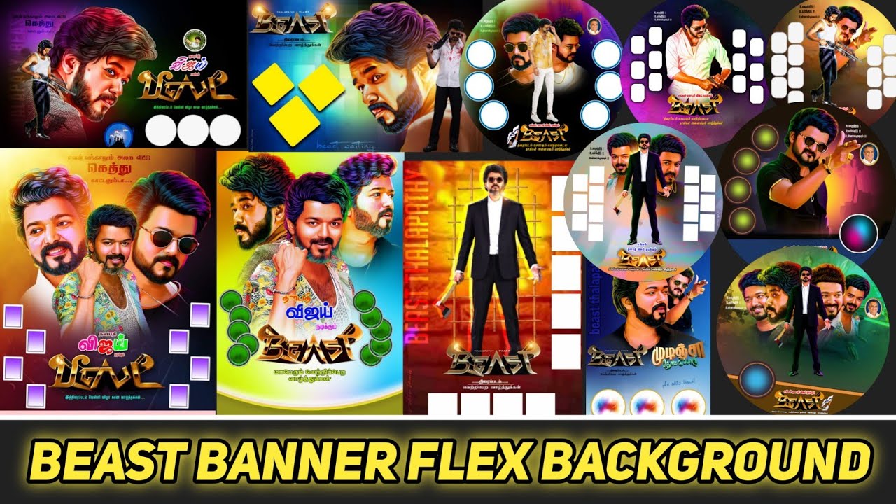 Beast Banner Flex Background Image |Beast Banner PSD Round Shape Banner Psd⚡ |@MASTEREDITZYT