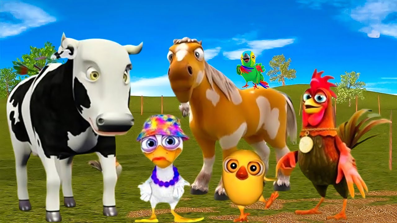 El Pollito Pio y el Tractor | Canciones de la Granja de Zenón -el Pollito y el Tractor de la Granja