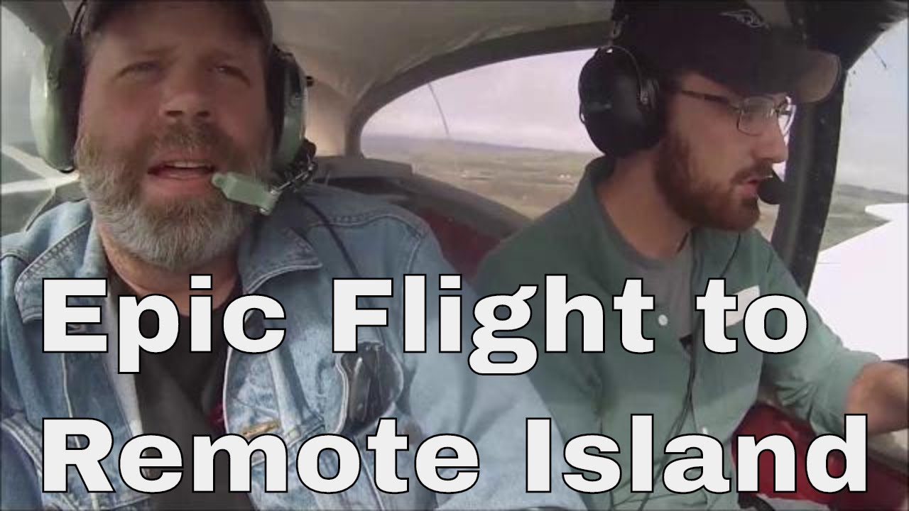 North Fox Island by Plane