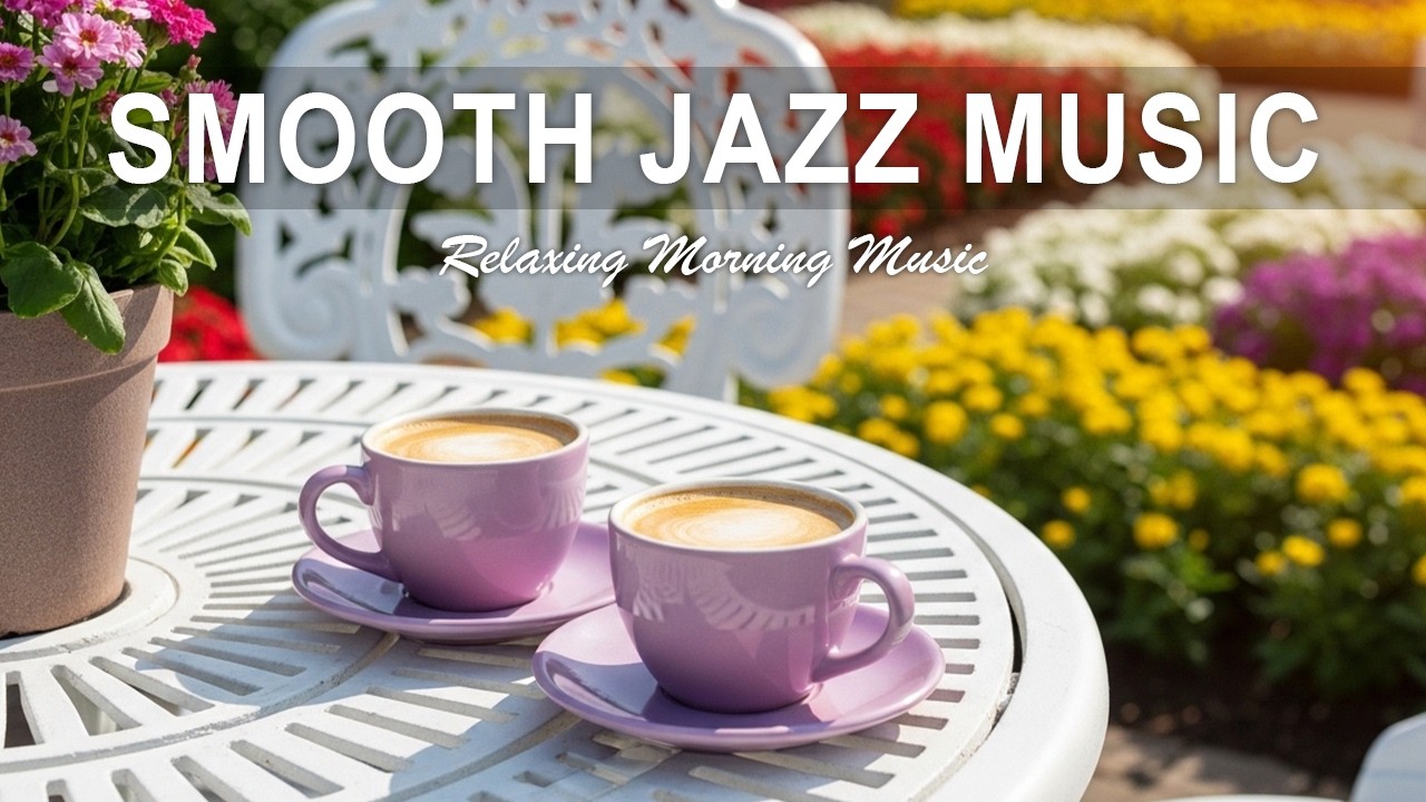 Smooth Jazz Music☕ Relaxing Coffee Jazz & Smooth Bossa Nova | Music for Work & Study