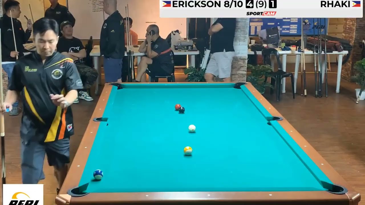 💸Rhaki 🆚 Erickson 8/10 | Race to 9 - 10 Ball Tournament.