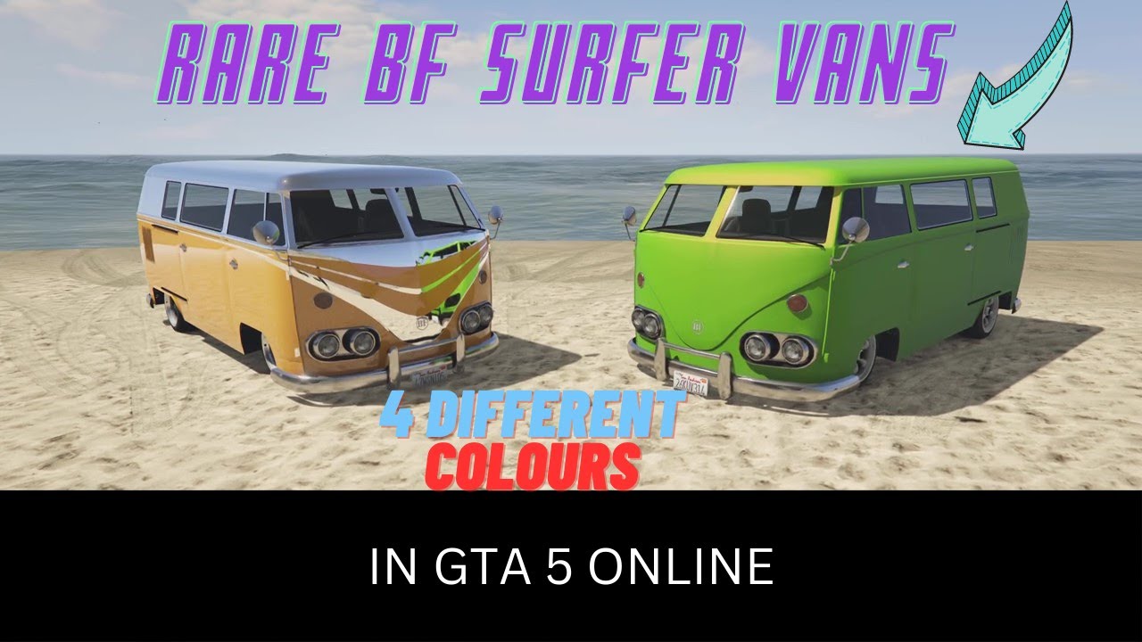 How To Get The RARE BF Surfer Vans In GTA 5 Online