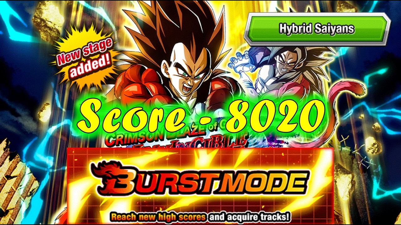Hybrid Saiyans vs. BURST MODE SSJ4 VEGETA - 8020