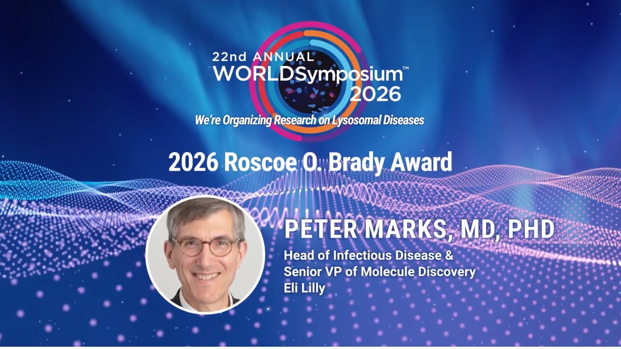 Highlighting Peter Marks, MD, PhD – 2026 WORLDSymposium™ Roscoe O. Brady Award
