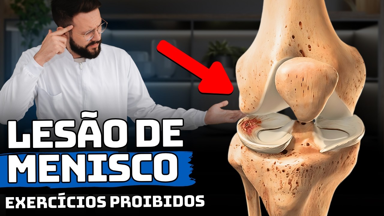 Pare Agora! Exercícios que Pioram a Lesão no Menisco