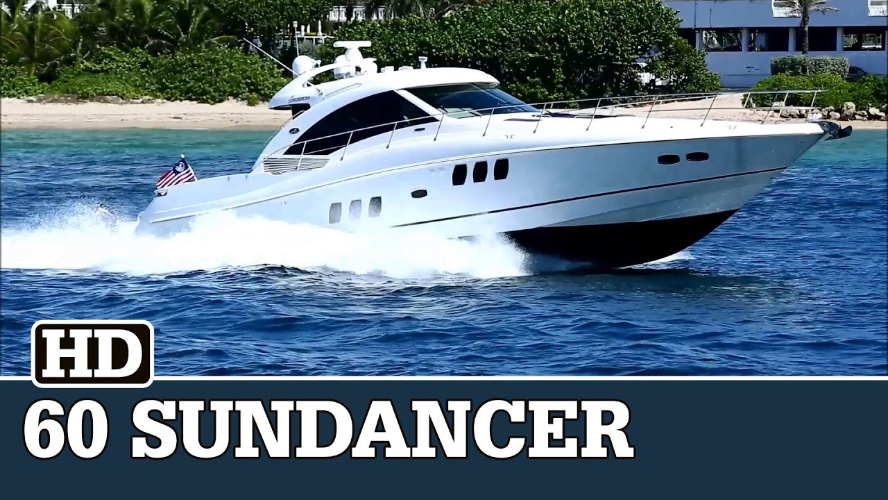 Sea Ray 60 Sundancer on the Move