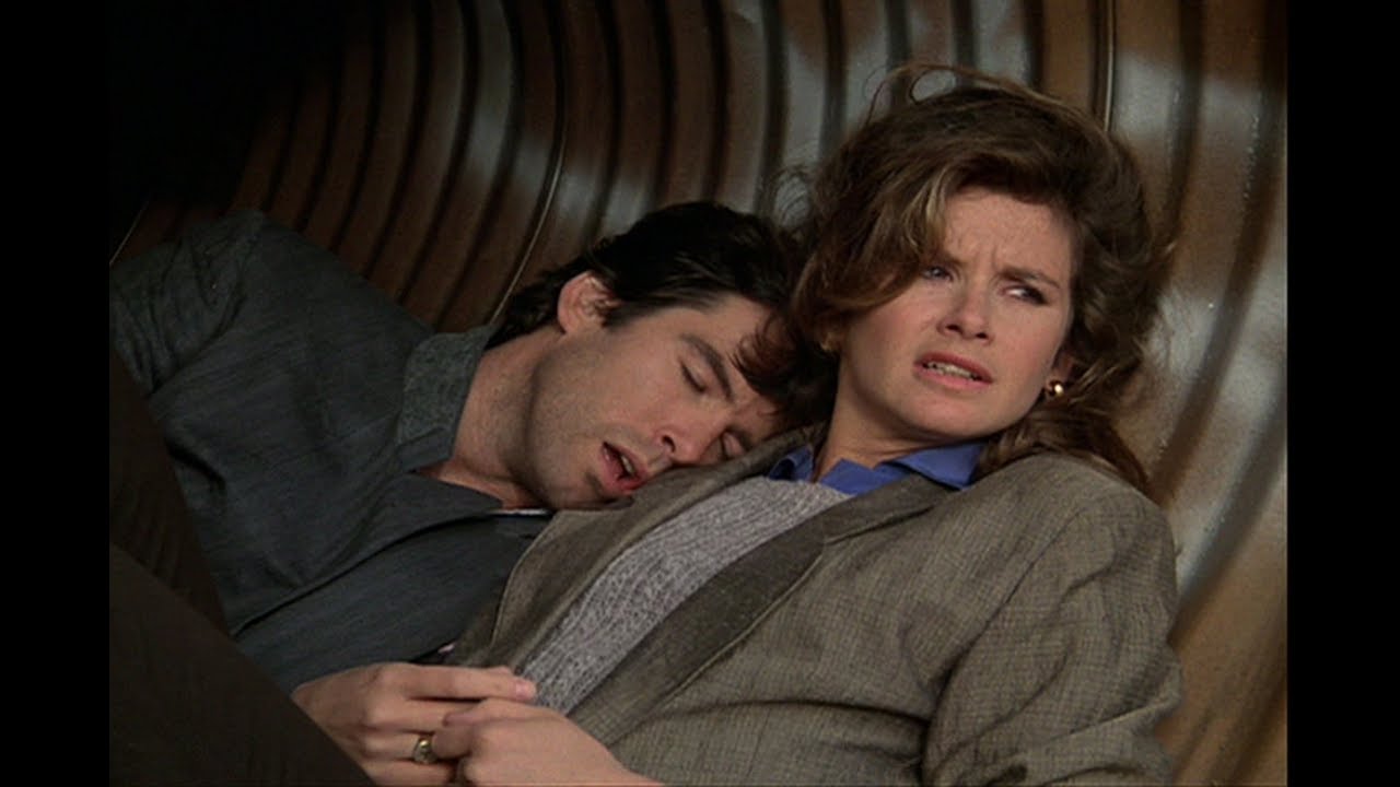 Pierce Brosnan and Stephanie Zimbalist- Today