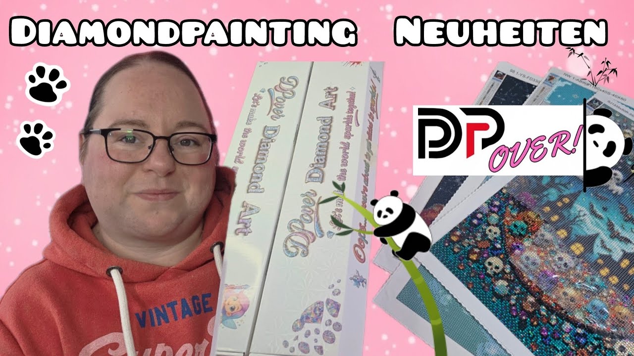Diamondpainting Unboxing XXL//  Neuheiten und Finishes 😱😍👍