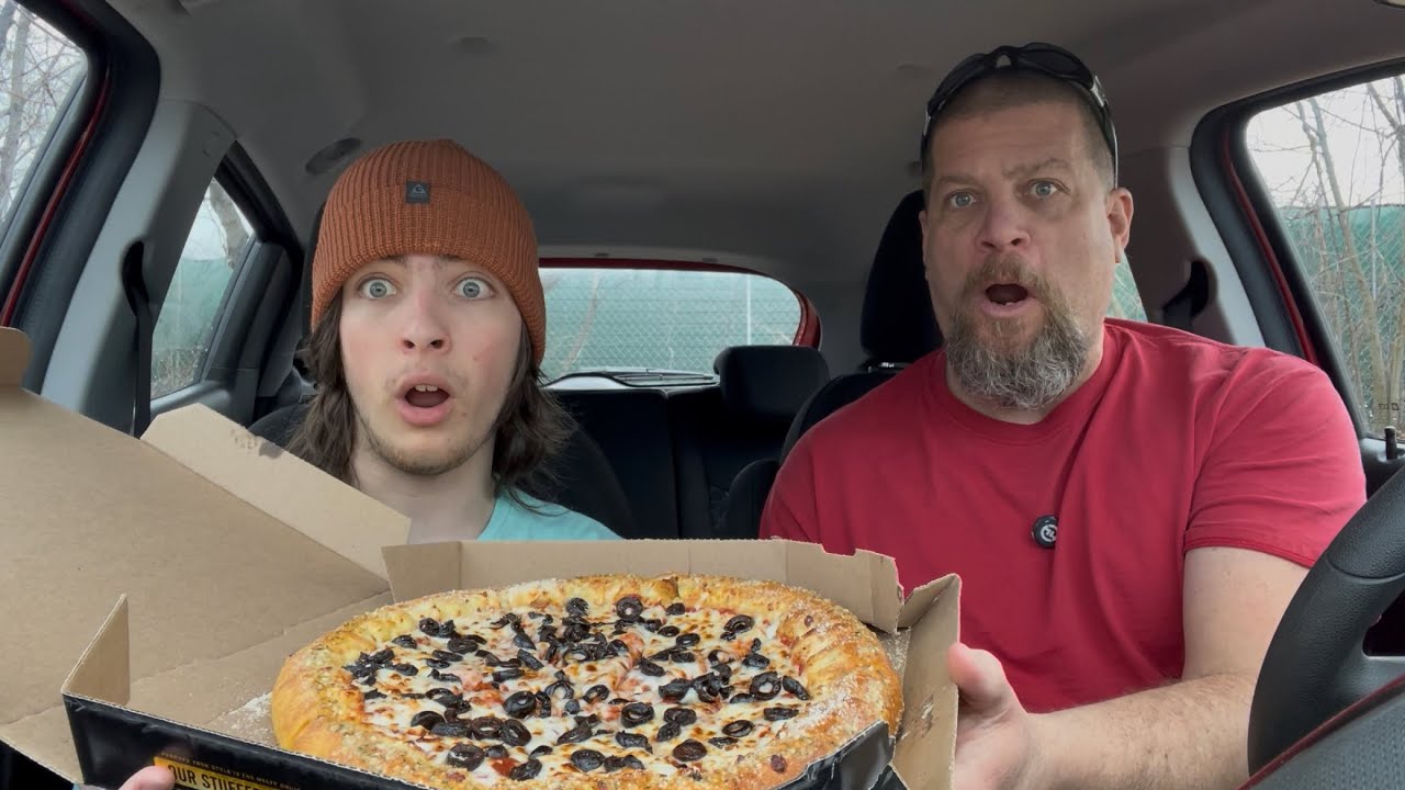 Is Domino’s NEW Stuffed Crust Pizza WORTH A TRY?? | Honest Food Review!