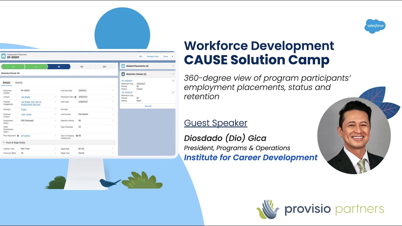 Salesforce | Workforce Development CAUSE Solution Camp