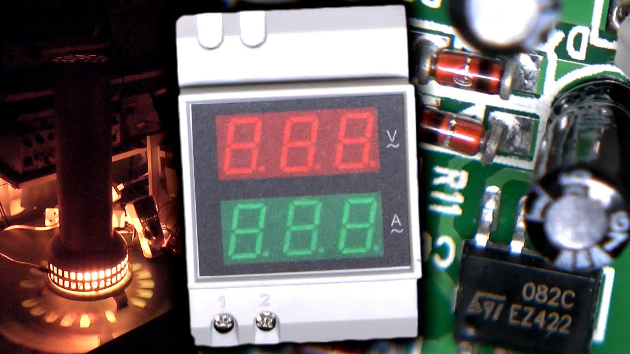 LED Panel Meter Volts & Amps