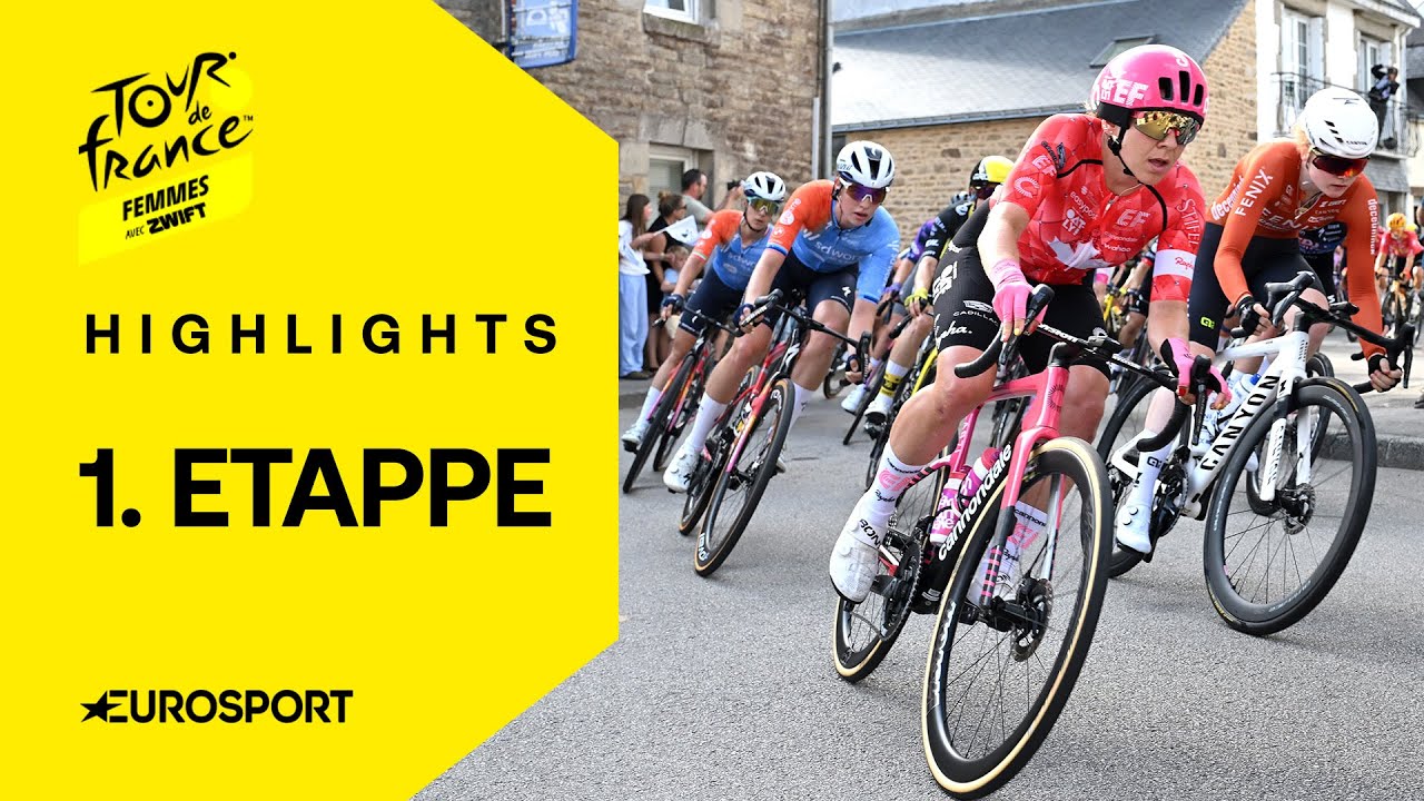 Tour de France Femmes 2025 | 1. Etappe | Highlights deutsch | Radsport