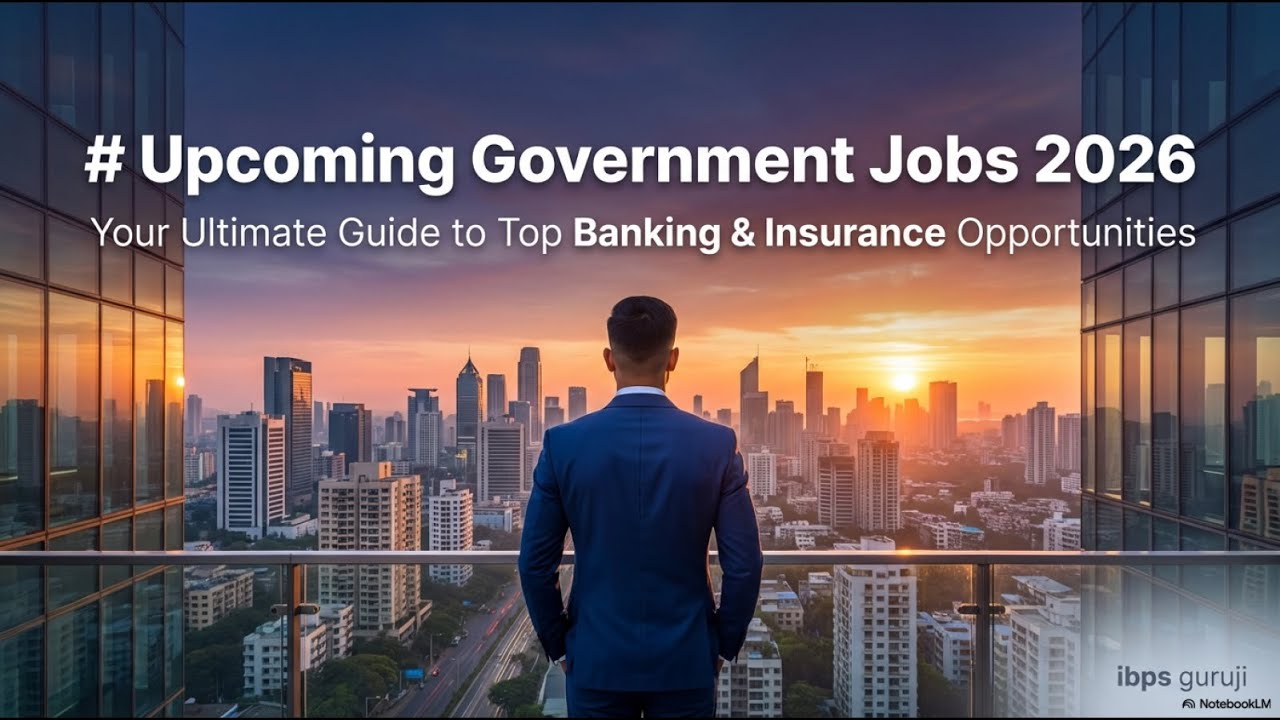 Upcoming Government Jobs 2026 🚨 | RBI &bull; SBI &bull; IBPS &bull; Insurance | Eligibility | Full Year Planner