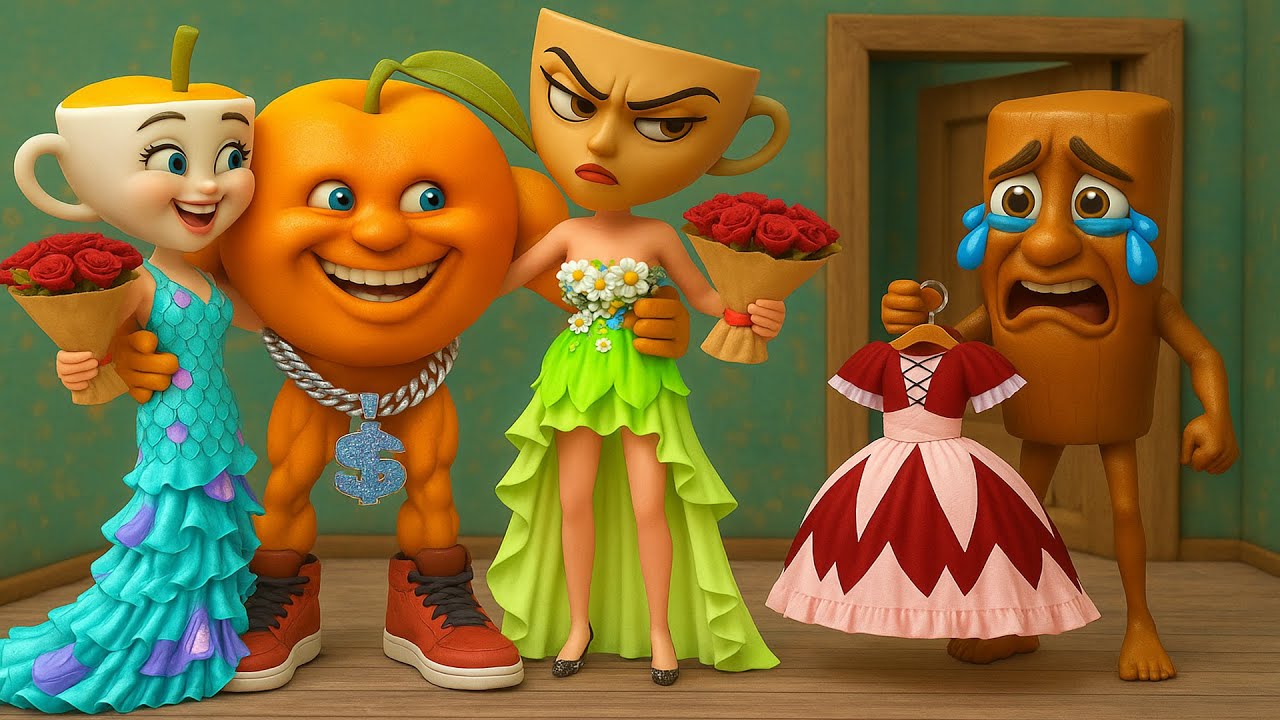 Tung Tung Sahur Gift Wedding Dress BALLERINA & Espressona in Granny House | funny horror animation