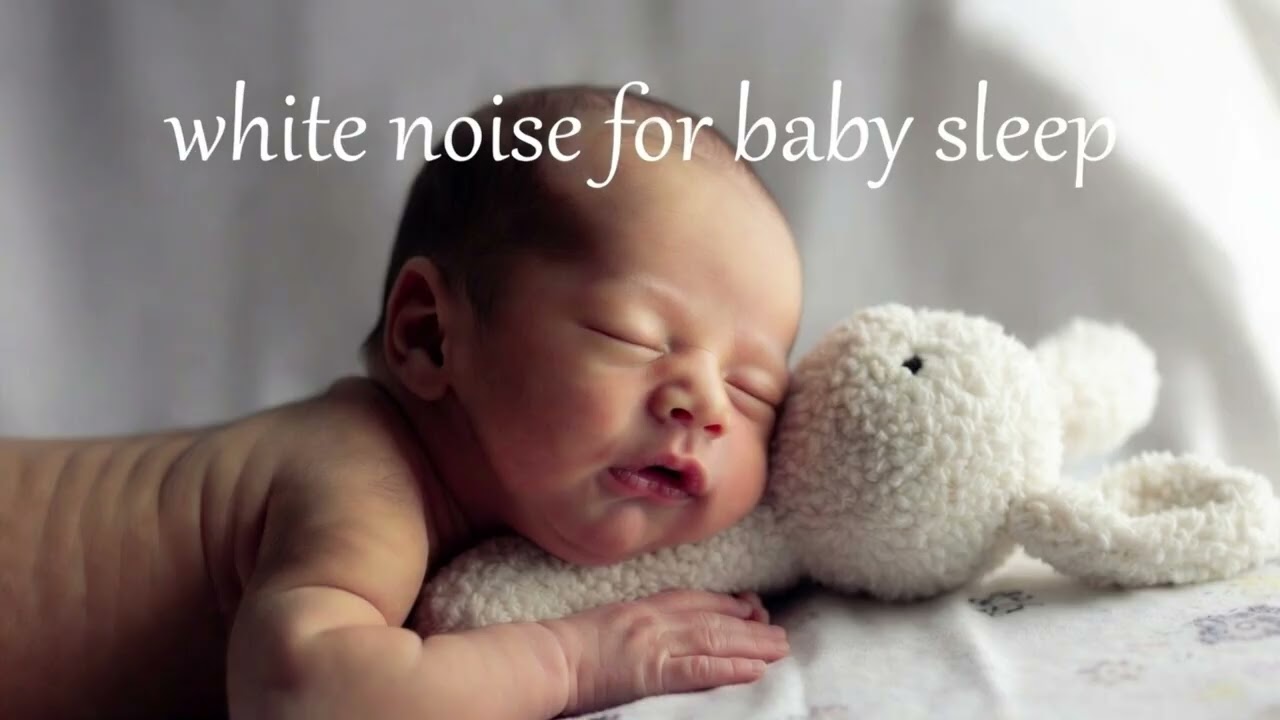 8 Hours White Noise for Baby Sleep 👶💤 | Deep & Peaceful Night