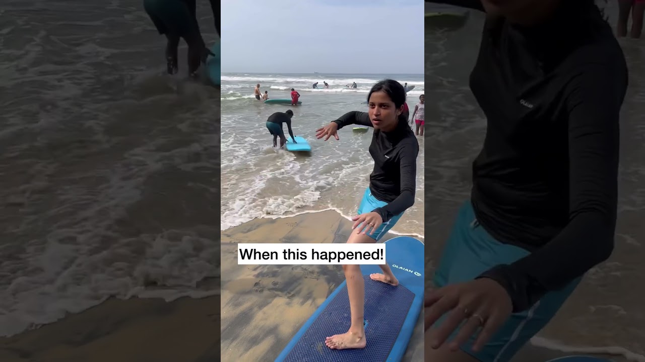 Varkala surf vlog for more detes 😜🤌🏼 #travel #funny #comedy #ytshorts