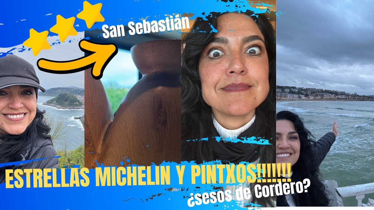 De Martín Berasategui a tour de pintxos : un día inolvidable en San Sebastian comiendo Sesos!