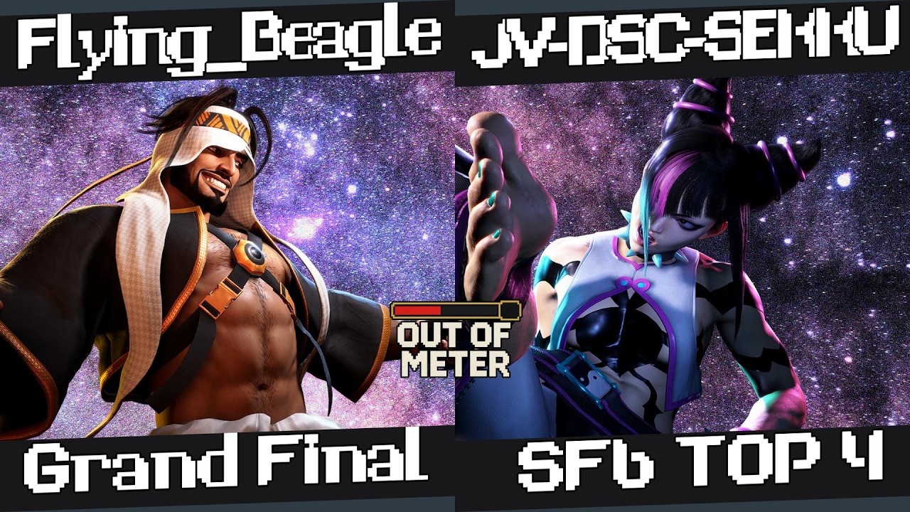 OOM #4 (SF6) GRAND FINALS - Flying Beagle (Rashid) (W) vs JV-DSC-SEKKU (Juri) (L)
