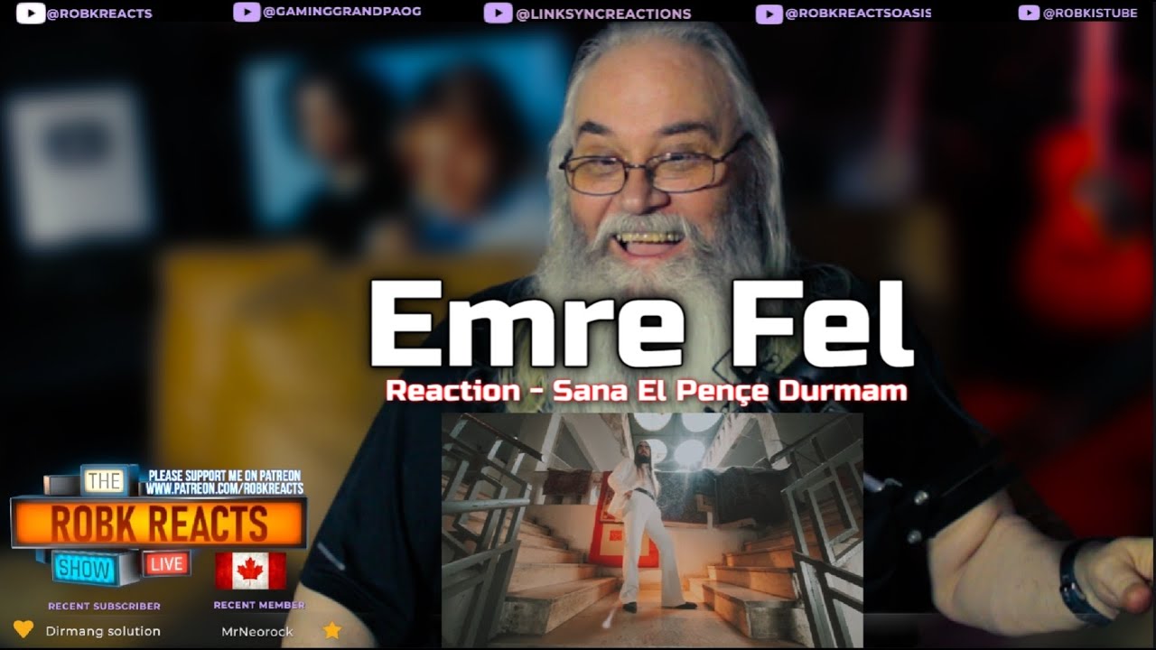 Emre Fel Reaction - Sana El Pençe Durmam - First Time Hearing - Requested