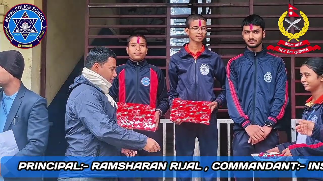 The Prize Distribution Ceremony was successfully conducted at Nepal Police School.