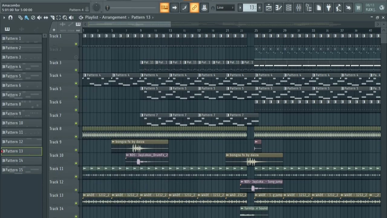 How to make Amapiano fl studio 20/21 | Amacombo by Valentine16 SA