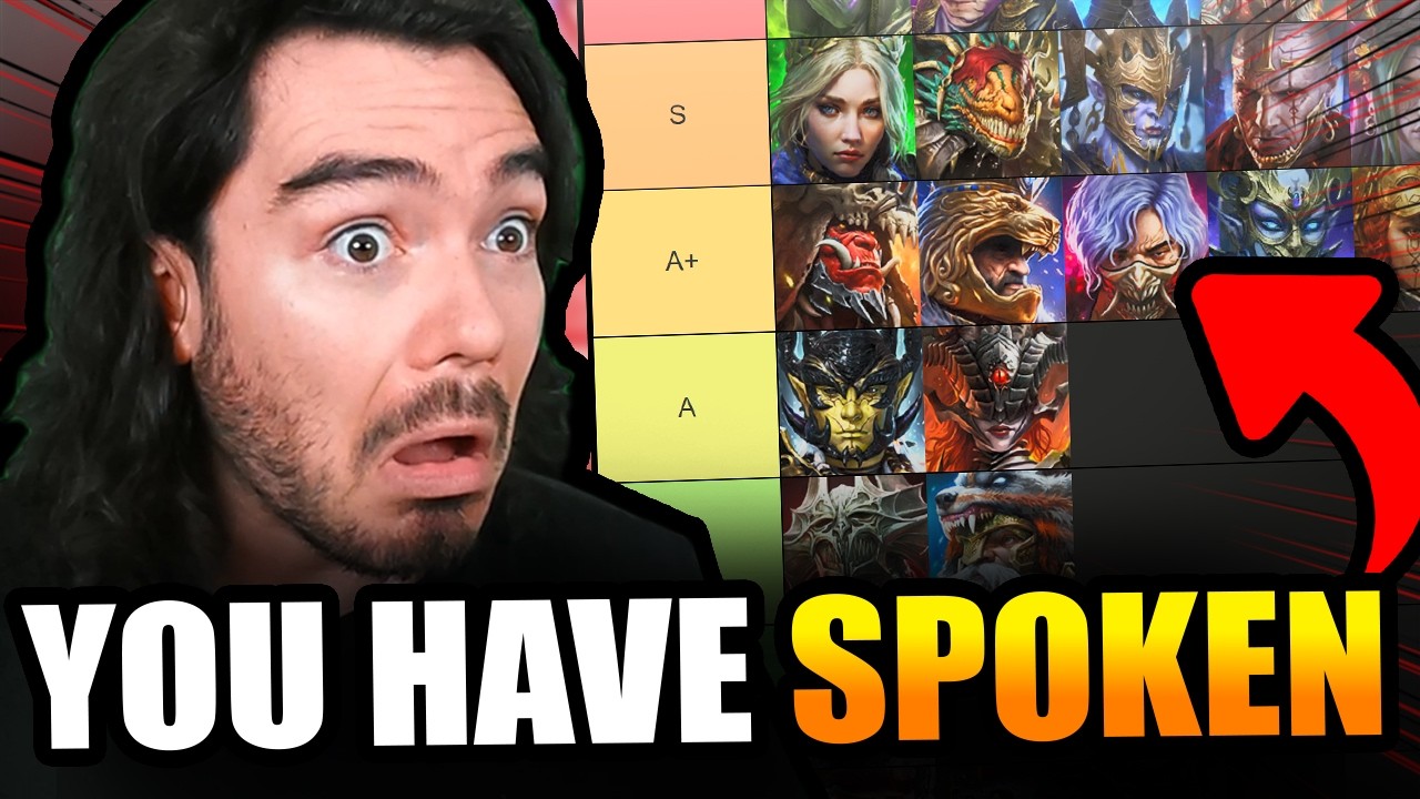 My VIEWERS VOTED on a MYTHICAL TIER LIST!! | RAID: Shadow Legends