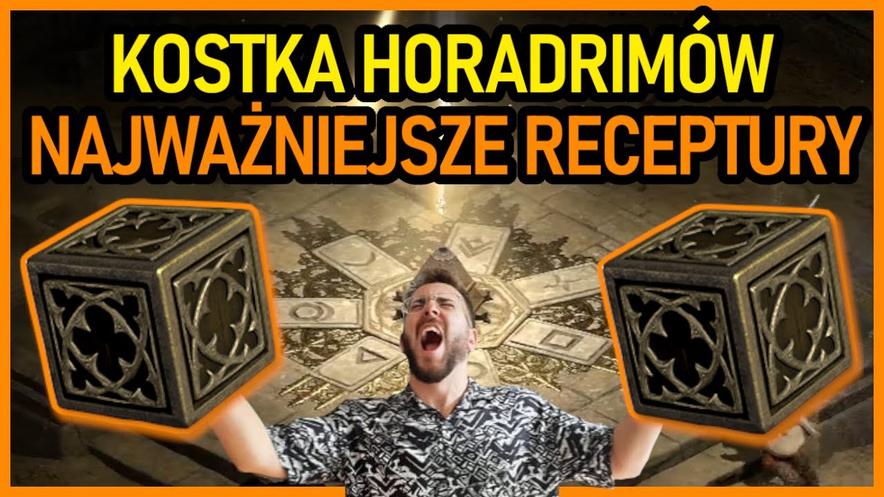 NAJWAŻNIEJSZE RECEPTURY W KOSTCE HORADRIMÓW KTÓRE MUSISZ ZNAĆ! PORADNIK DIABLO 2: RESURRECTED GUIDE