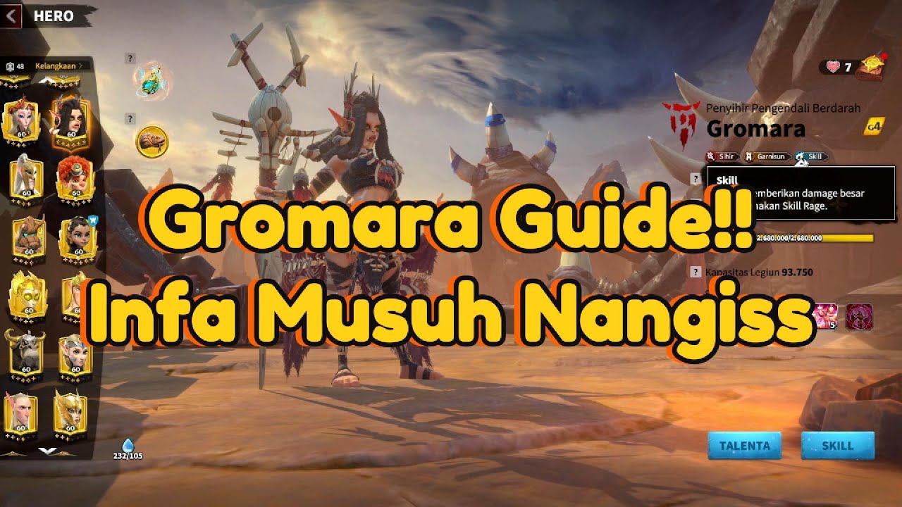 Gromara Guide !! || Infa Musuh Auto Nangiss || Call of Dragons Indonesia