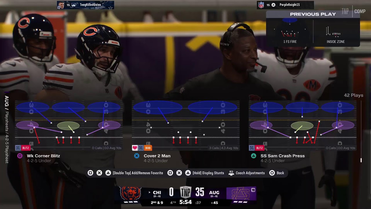 Vs. Bears