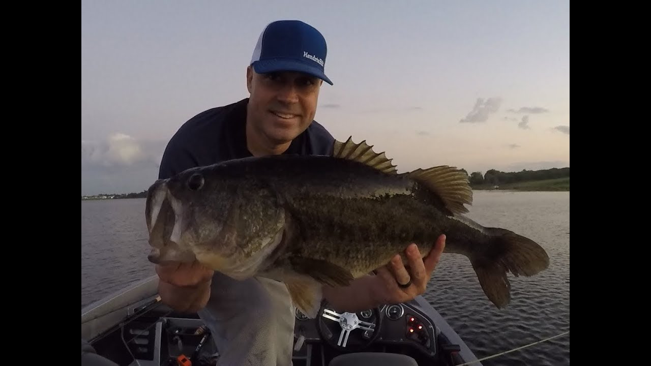 9 Pound 10 ounce Full Moon Giant Bass. Missile Baits Craw