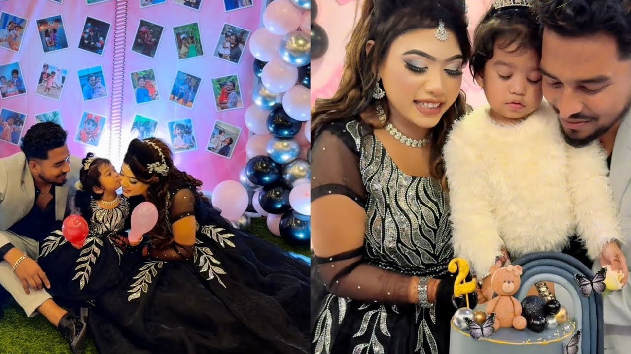 আমাদের একমাত্র রাজকন্যার 2 বছর পূর্ণ হয়েছে তাই সবাই এক সাথে।