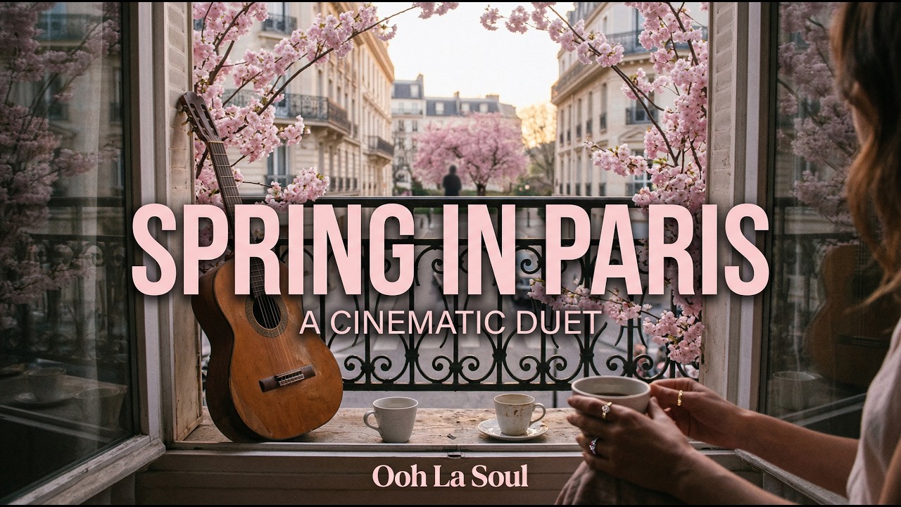 Spring Rediscovered | Spring Sway 🌿 Relaxing French Bossa Nova & Acoustic Duet