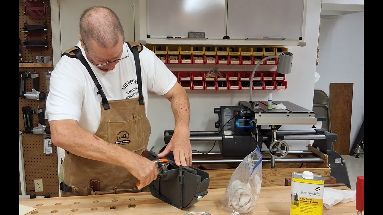 Lower Saw Guard Maintenance
