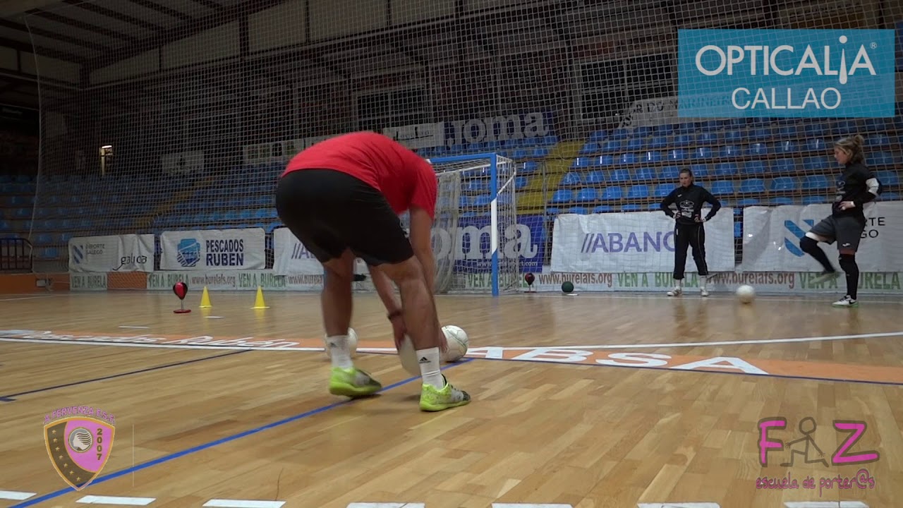 entrenamiento porteras futsal