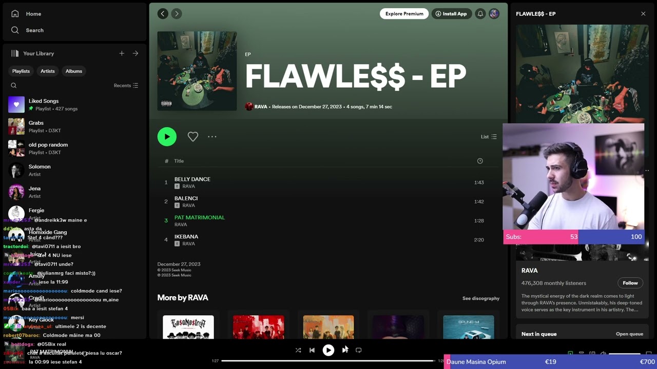 E pe bune? RAVA - FLAWLE$$ EP / Pufulete reacționează