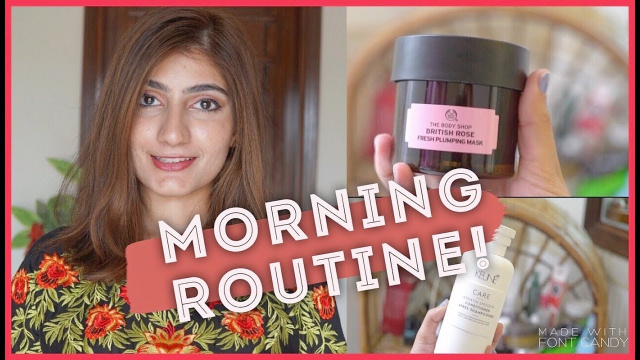 My Morning Routine, Hair Care with Keune Products Skin Care and What i Eat?! | Anushae Says