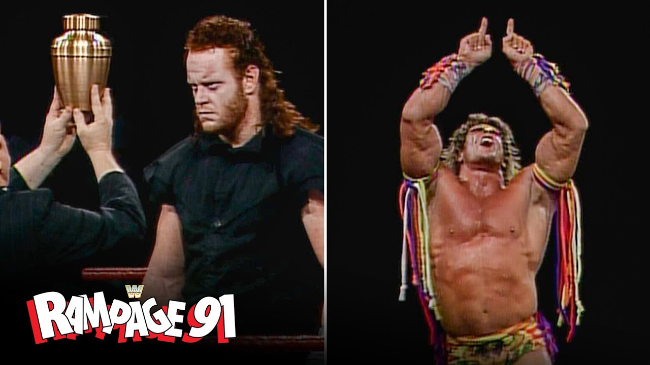 FULL HOME VIDEO: Rampage ’91 – Undertaker vs. Warrior, Mr. Perfect vs. British Bulldog and more!