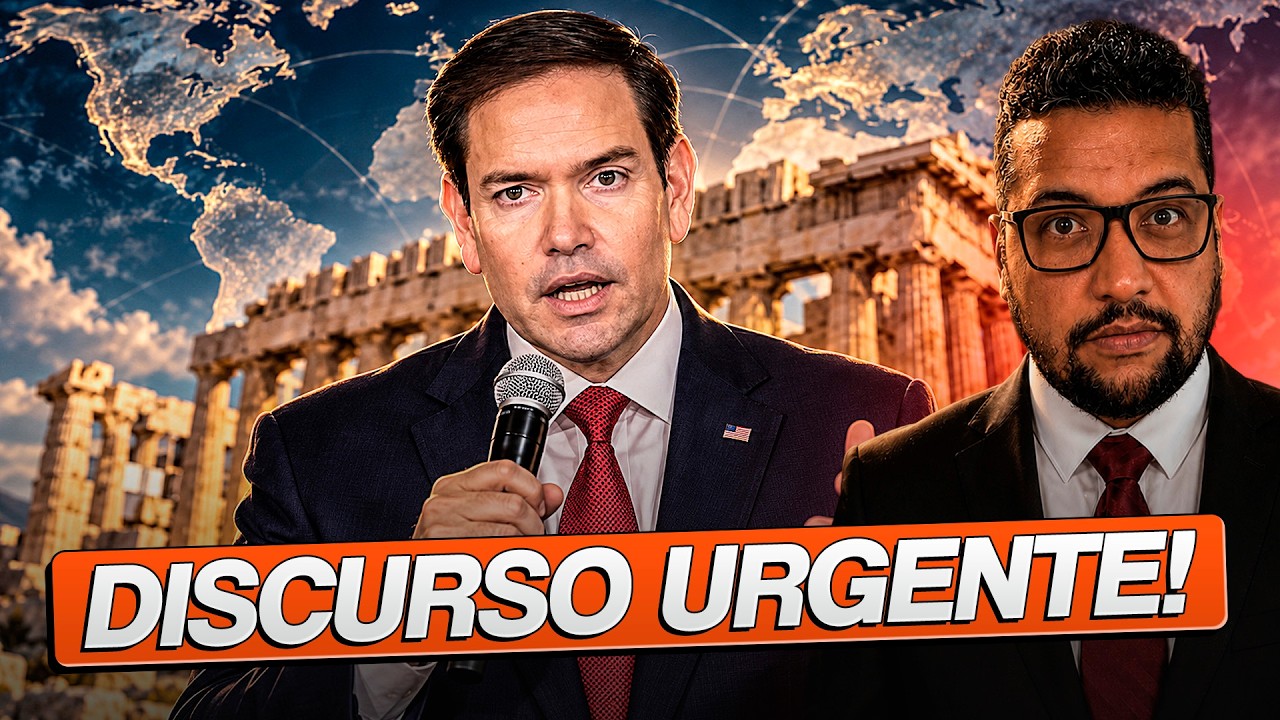 HIST&Oacute;RICO! Marco Rubio Faz ALERTA ao OCIDENTE e ao Brasil