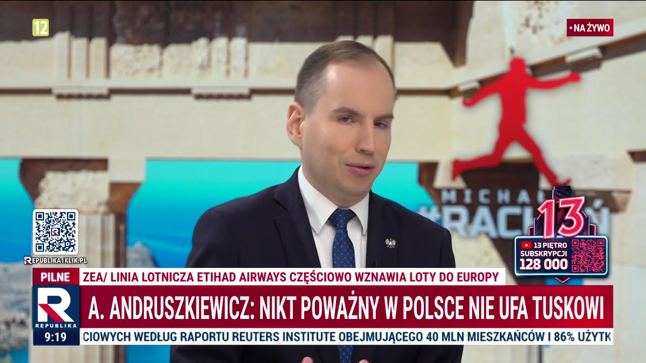 Andruszkiewicz: Donald Tusk nie jest od mówienia panu prezydentowi, co ma podpisać!