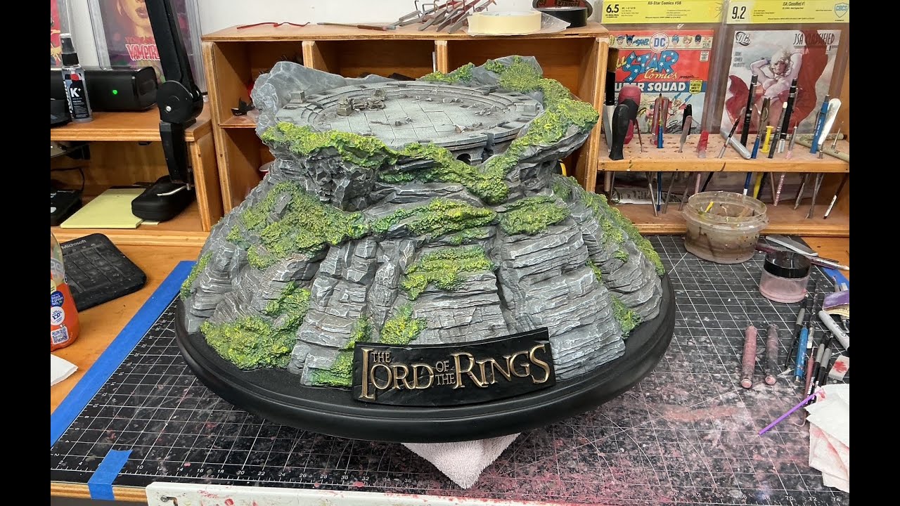 Painting Lord of the Rings Base