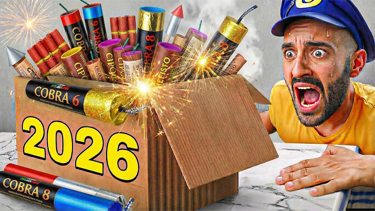 I Miei PETARDI POTENTI per CAPODANNO 2026 📦 *Carico CIACK DUM e CHIARAPPA*