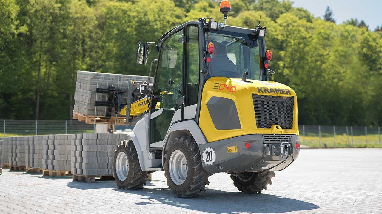 Kramer Radlader 5035 & 5040: Perfekte Leistung, kompakte Maße und geringes Eigengewicht | DE