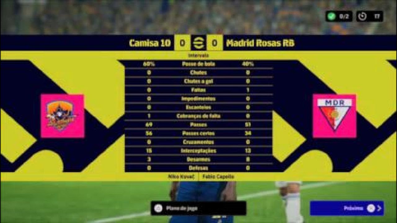 eFootball 26 : Campeonato - 4ª Rodada C10 x James