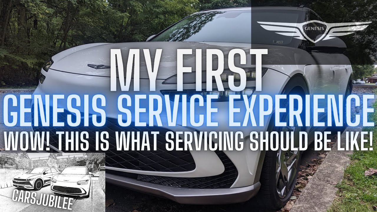 1st Service Experience With My Genesis GV60 - WOW, THIS IS WHAT SERVICING SHOULD BE LIKE!